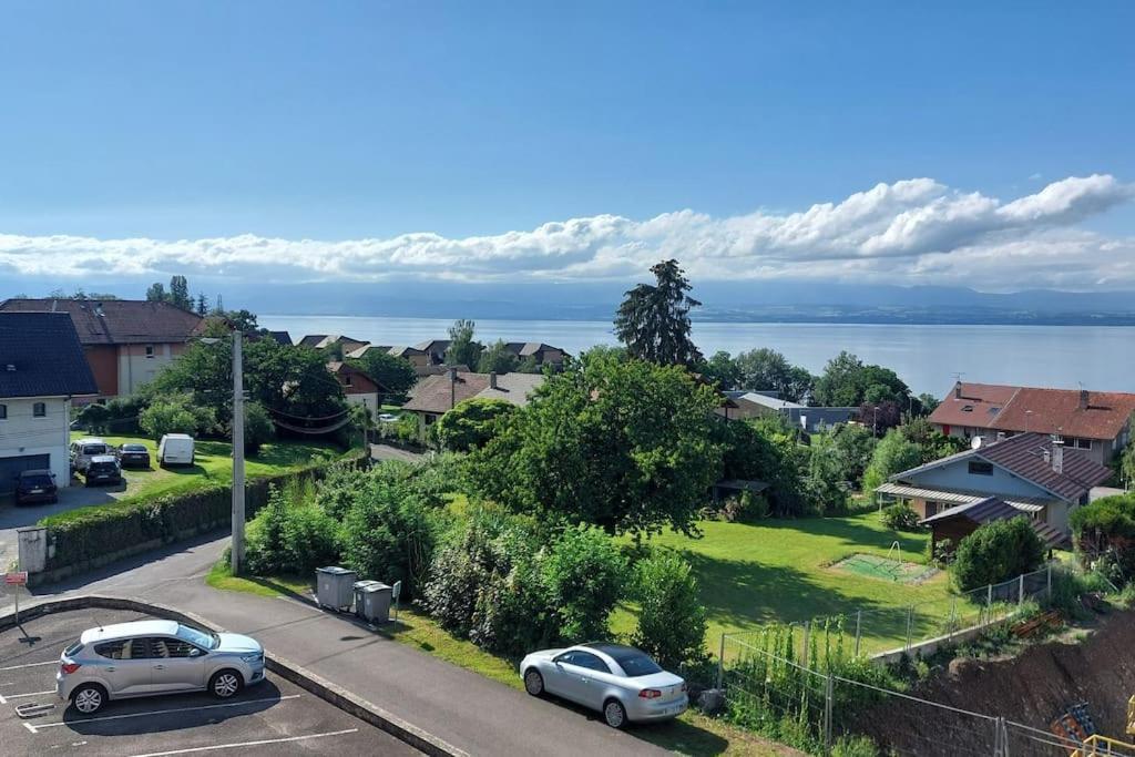 Appart Cosy Avec Vue Sur Le Lac Leman Évian-les-Bains Zewnętrze zdjęcie