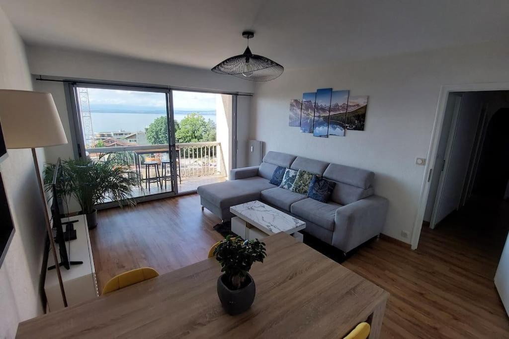 Appart Cosy Avec Vue Sur Le Lac Leman Évian-les-Bains Zewnętrze zdjęcie