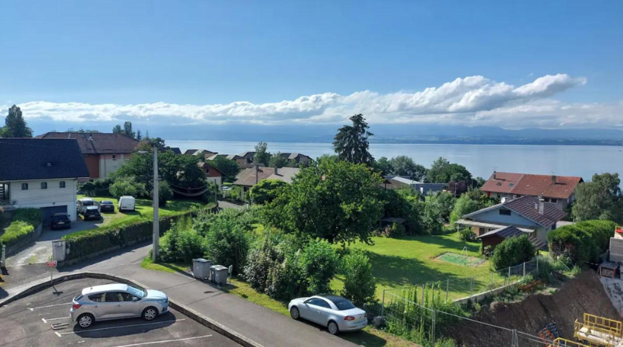 Appart Cosy Avec Vue Sur Le Lac Leman Évian-les-Bains Zewnętrze zdjęcie