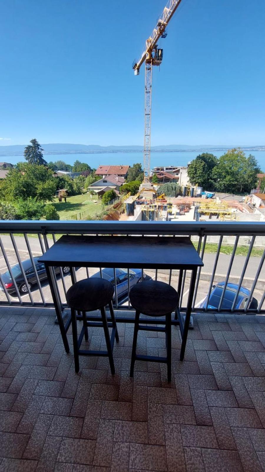 Appart Cosy Avec Vue Sur Le Lac Leman Évian-les-Bains Zewnętrze zdjęcie